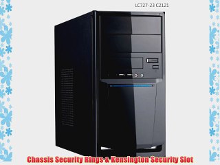Linkworld Electronic LLC. Micro ATX Mini Tower Case 727-23-C2121U (Black)