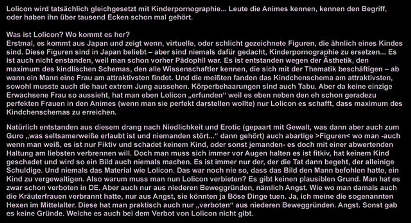 Lolicon Fans = Pädophil? Unsinn.