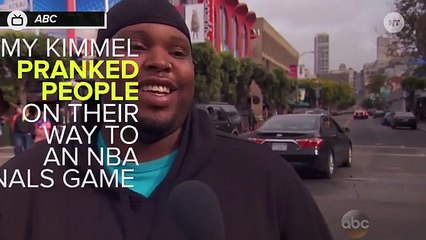 Rev. Jesse Jackson Doesn't Fall For Kimmel's Prank