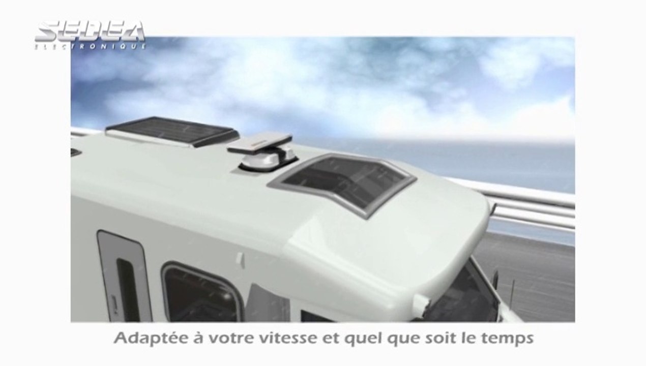 SNIPE-Sedea Antenne satellite motorisée pour camping car