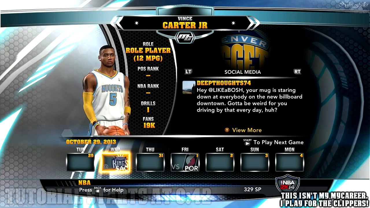 NBA 2K14/2K15 - How To Get UNLIMITED Skill Points | 99 Overall MyPlayer In  MyCareer - Tutorial - video Dailymotion