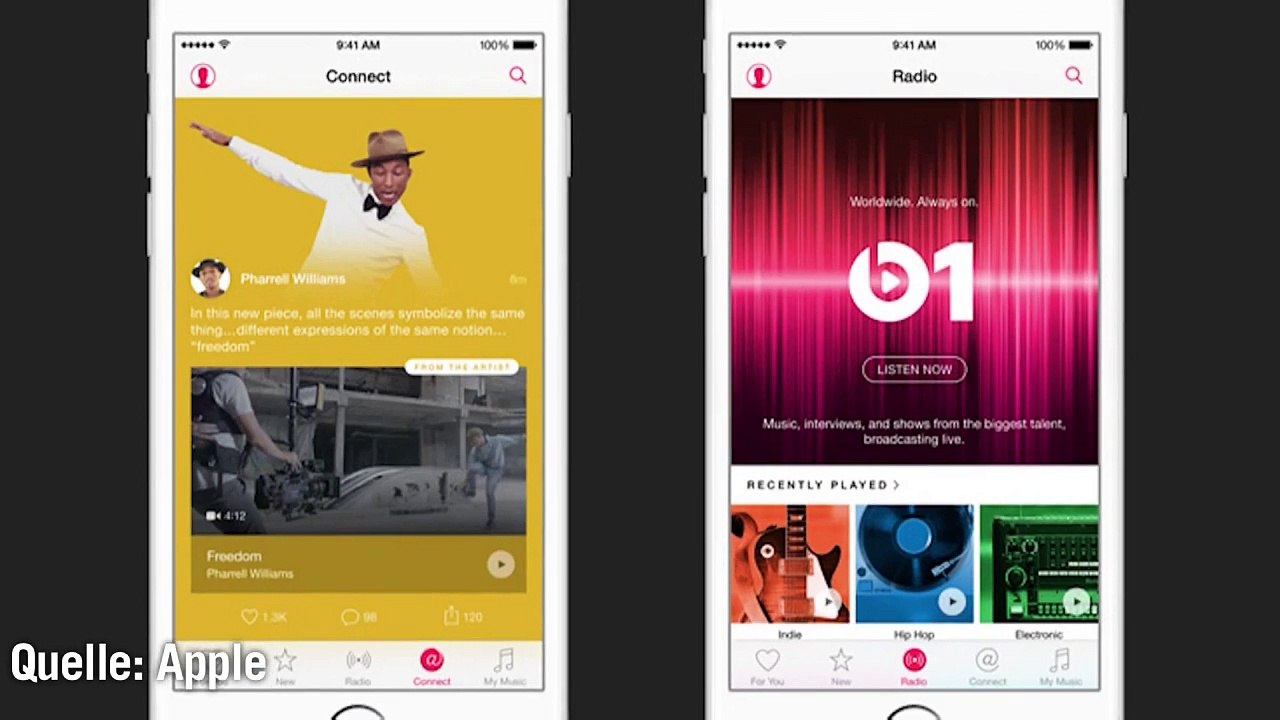 Apple Music soll Spotify Konkurrenz machen