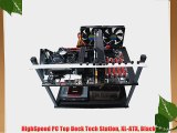 HighSpeed PC Top Deck Tech Station XL-ATX Black