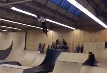 He did a big 360 air !