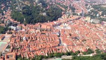 ROMANIA - BRASOV from above (TAMPA 960m)