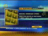 Miguel Henrique Otero responde acusación de Mario Isea