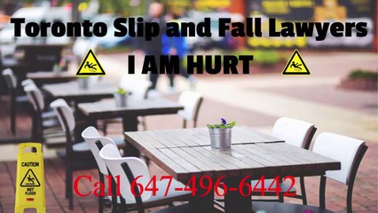 Toronto Slip and Fall Lawyer