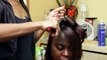 How to Curl Long, African-American Hair : African-American Hair Care