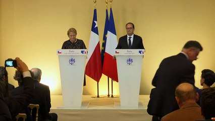Francia y Chile refuerzan "asociación estratégica"