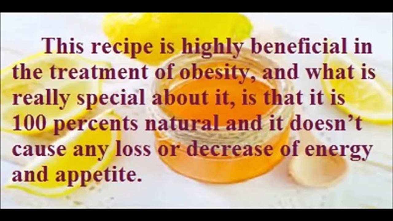 Lemon and honey drink_ the best recipe to lose weight