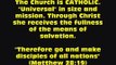WHICH IS THE TRUE CHURCH OF JESUS CHRIST? (The Early Christians knew!) Catholic? Where? [Bible]