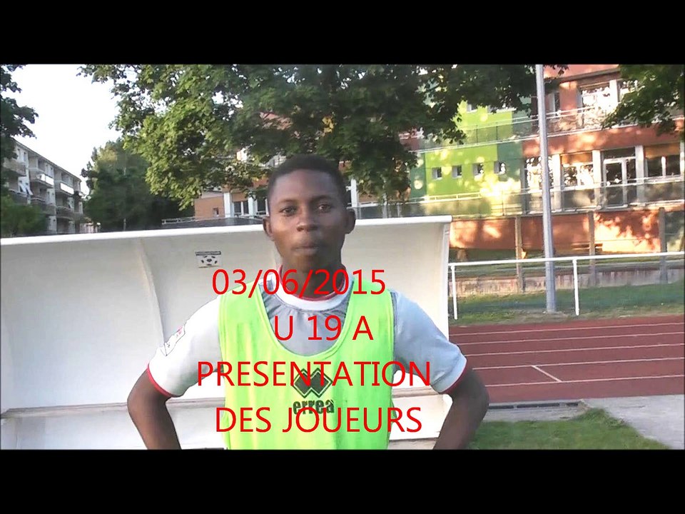 FC LIVRY - U 19 A - SAISON 2014/2015 INTERVIEWS DU 03 JUIN
