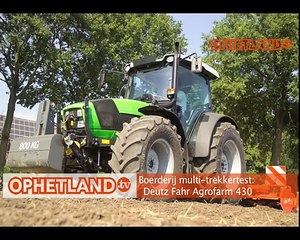 Boerderij Trekkertest: Deutz Fahr Agrofarm 430