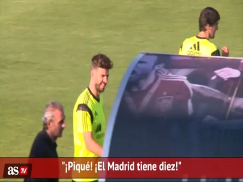 Piqué deixa treino da Espanha mais cedo e ouve xingamentos de torcedores