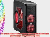 AZZA Solano 1000R CSAZ-1000R Full Tower Interior Paint Case (Black/Red)