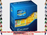 Intel Core i5 Processor i5-2310 2.9GHz 6MB LGA1155 CPU (BX80623I52310)