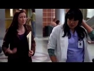 Callie & Arizona bathroom kiss 5x14