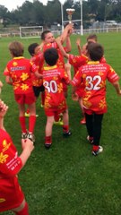 Les U8 à Plan d'Orgon (Mai 2015)