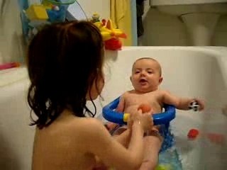 Le bain des enfants