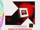 AMD FX-6200 Processor 3.8 6 Socket AM3 - FD6200FRGUBOX Black Edition
