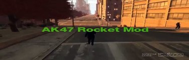 GTA IV Mod Fun [AK47 Rocket Mod]