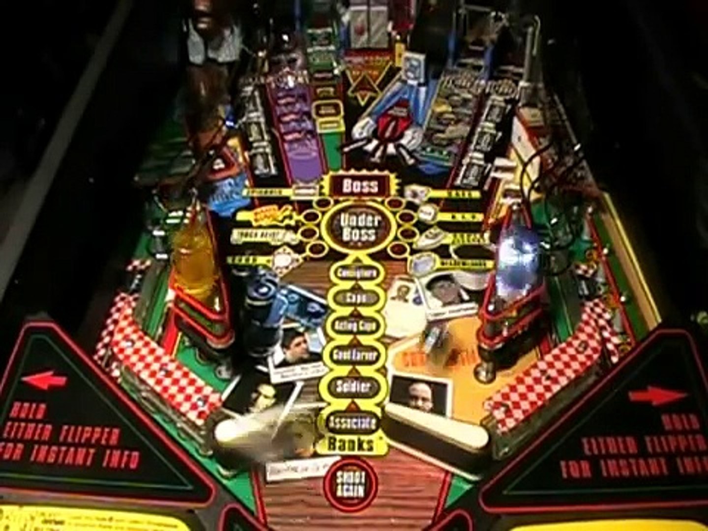 The Sopranos Pinball Machine Video