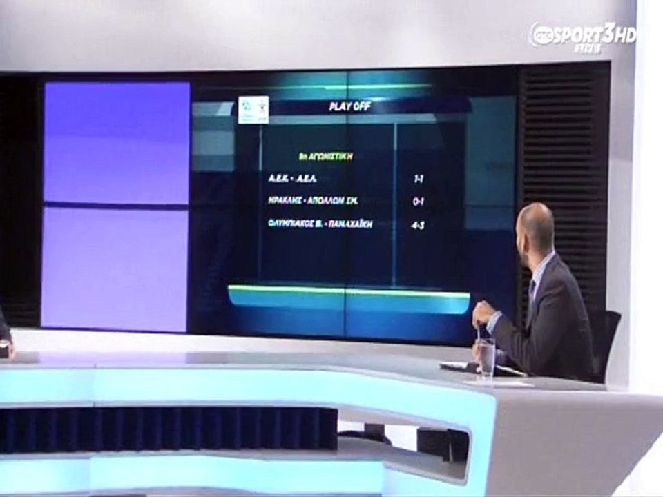 Αποτελέσματα-Βαθμολογία 9η αγωνιστική playoff football league 2014-15