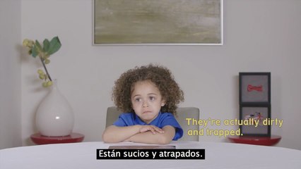 Reacción los niños al ver el trato de los animales en las granjas
