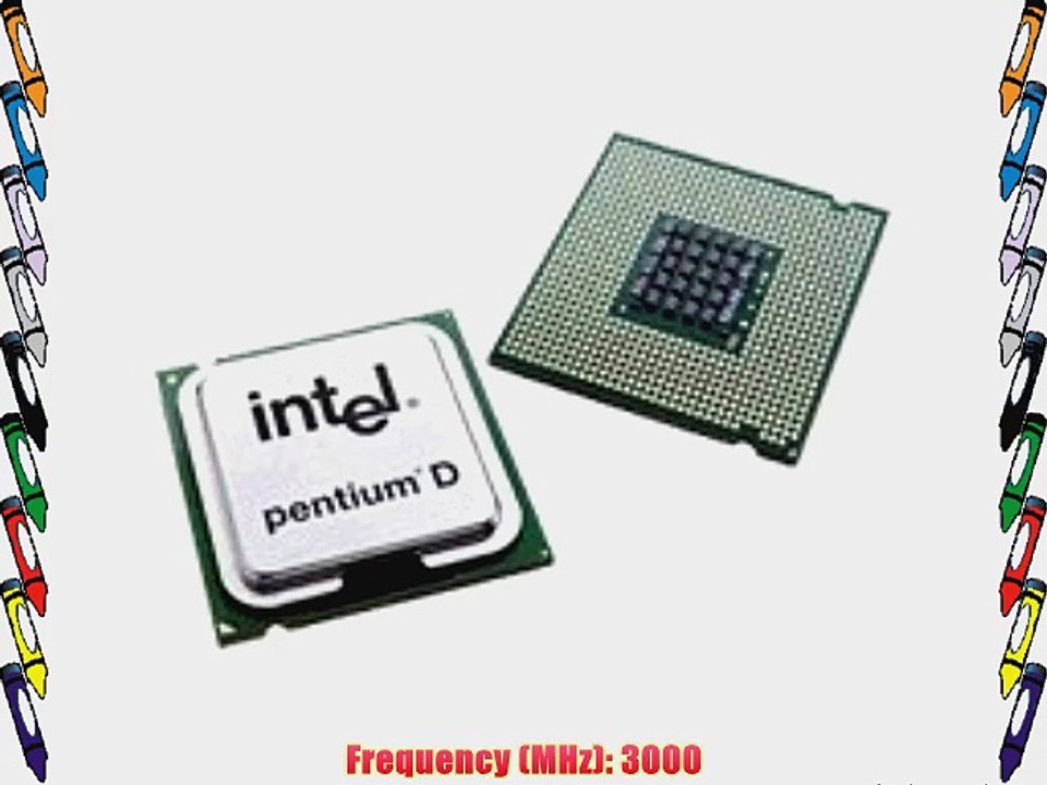 Intel Pentium D 925 Dual Core 3.0GHz 800MHz 2x2MB LGA775 CPU