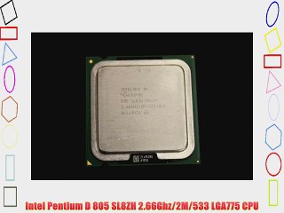 Intel Pentium D 805 SL8ZH 2.66Ghz/2M/533 LGA775 CPU