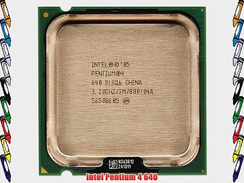 Intel Pentium 4 640 3.2GHz 800MHz 2MB Socket 775 CPU