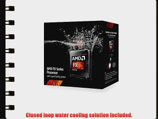 AMD FX 9590 H20 Cooled AM3  8C DT 220W BE H2O Processor FD9590FHHKWOX