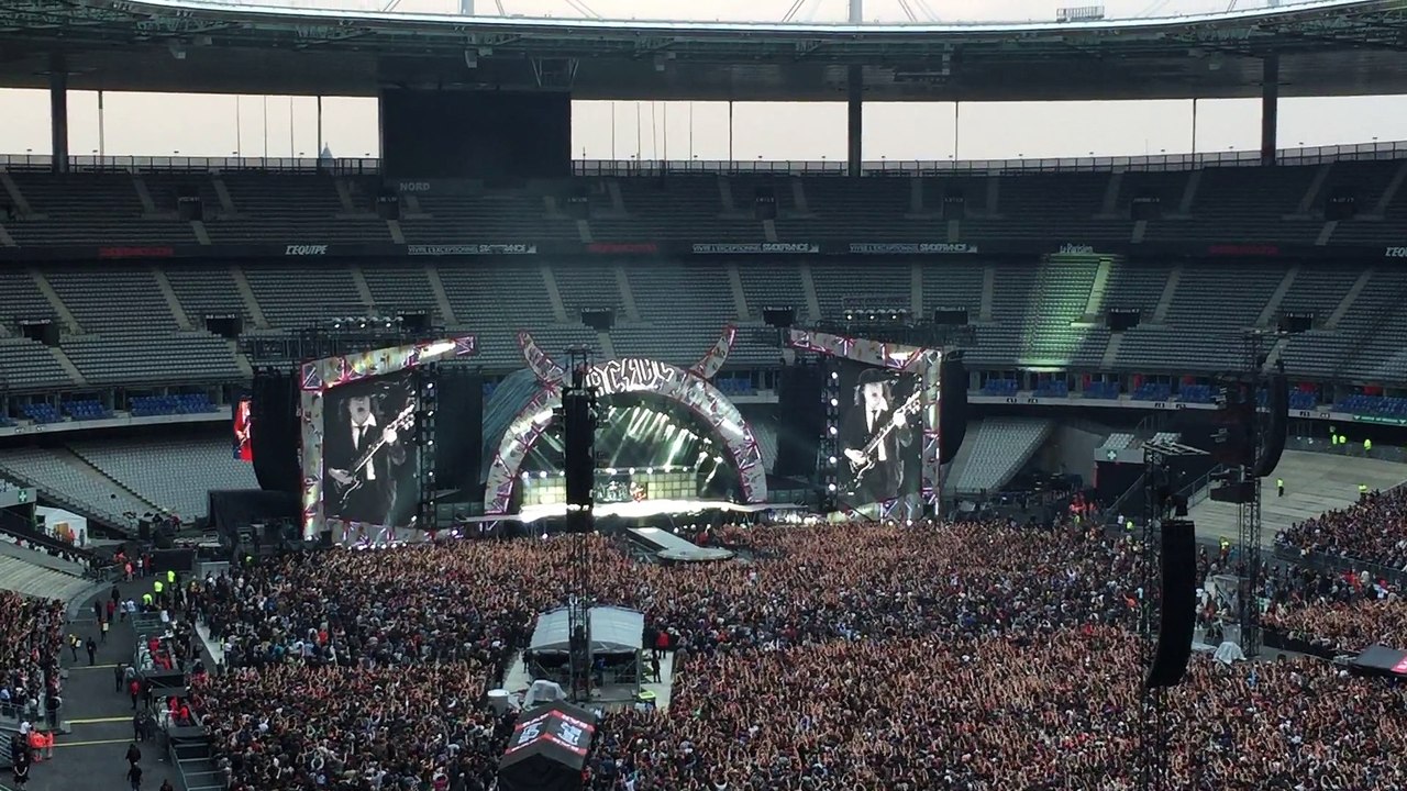 AC/DC Back In Black Paris Stade De France 2015