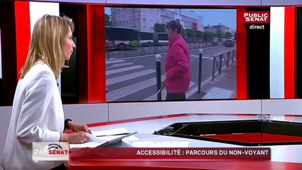 Accessibilité : Parcours du non-voyant