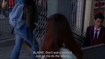 GLEE- Blaine Confronts Karofsky About Kissing Kurt | Never Been Kissed [Subtitled] HD
