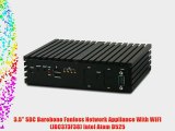 Intel Atom 4 x LAN Networking Appliance 3.5 SBC Mini Embedded PC JBC373F38W-525