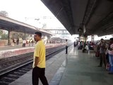 Indian Railways..Rajdhani express hitting top speed at Vapi