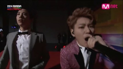 2014 MAMA Red Carpet  Block B