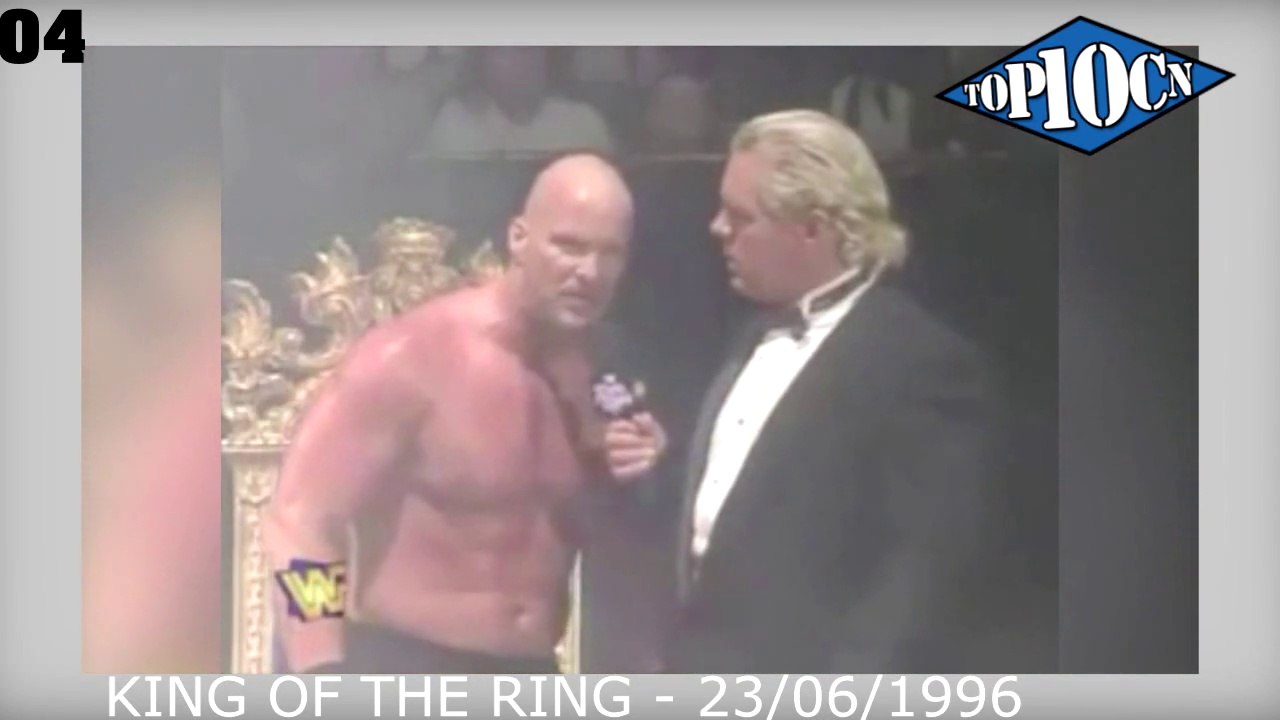 TOP10Cn: Les plus grands gagnants du King of the Ring