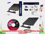 Samsung USB 2.0 Ultra Portable External DVD Writer Model SE-218CB/RSBS