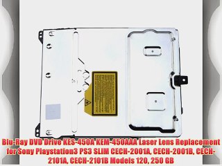 Blu-Ray DVD Drive KES-450A KEM-450AAA Laser Lens Replacement for Sony Playstation3 PS3 SLIM