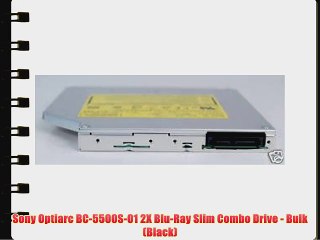 Sony Optiarc BC-5500S-01 2X Blu-Ray Slim Combo Drive - Bulk (Black)