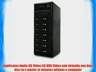 Spartan M07-SSP All-in-One Media Back Up Center 1-7 Target DVD/CD Duplicator with MSCF SD MMC
