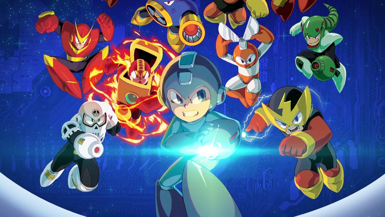 MEGA MAN LEGACY COLLECTION Announcement Trailer