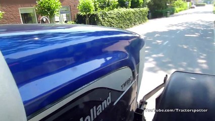 New Holland TM 190 Blue Power with Straight pipe, Pure Sound!