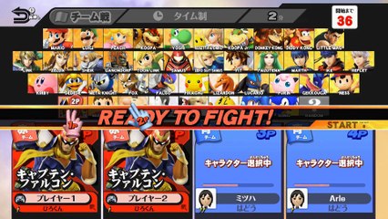 WiiU Super Smash Bros. I played with Brother.