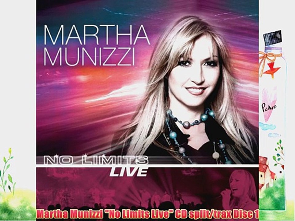 Martha Munizzi No Limits Live CD split/trax Disc 1