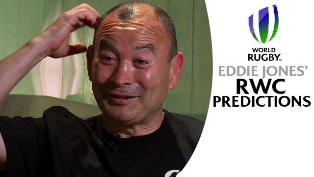 Eddie Jones predicts Rugby World Cup pools!