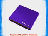 PC Treasures 07188 Treasures External DVD/RW Drive - Purple