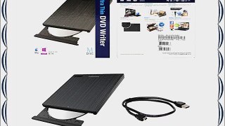 Samsung SE-218 External Ultra Slim 9.5mm M-Disc DVD CD Burner Writer Drive Retail Box   FREE